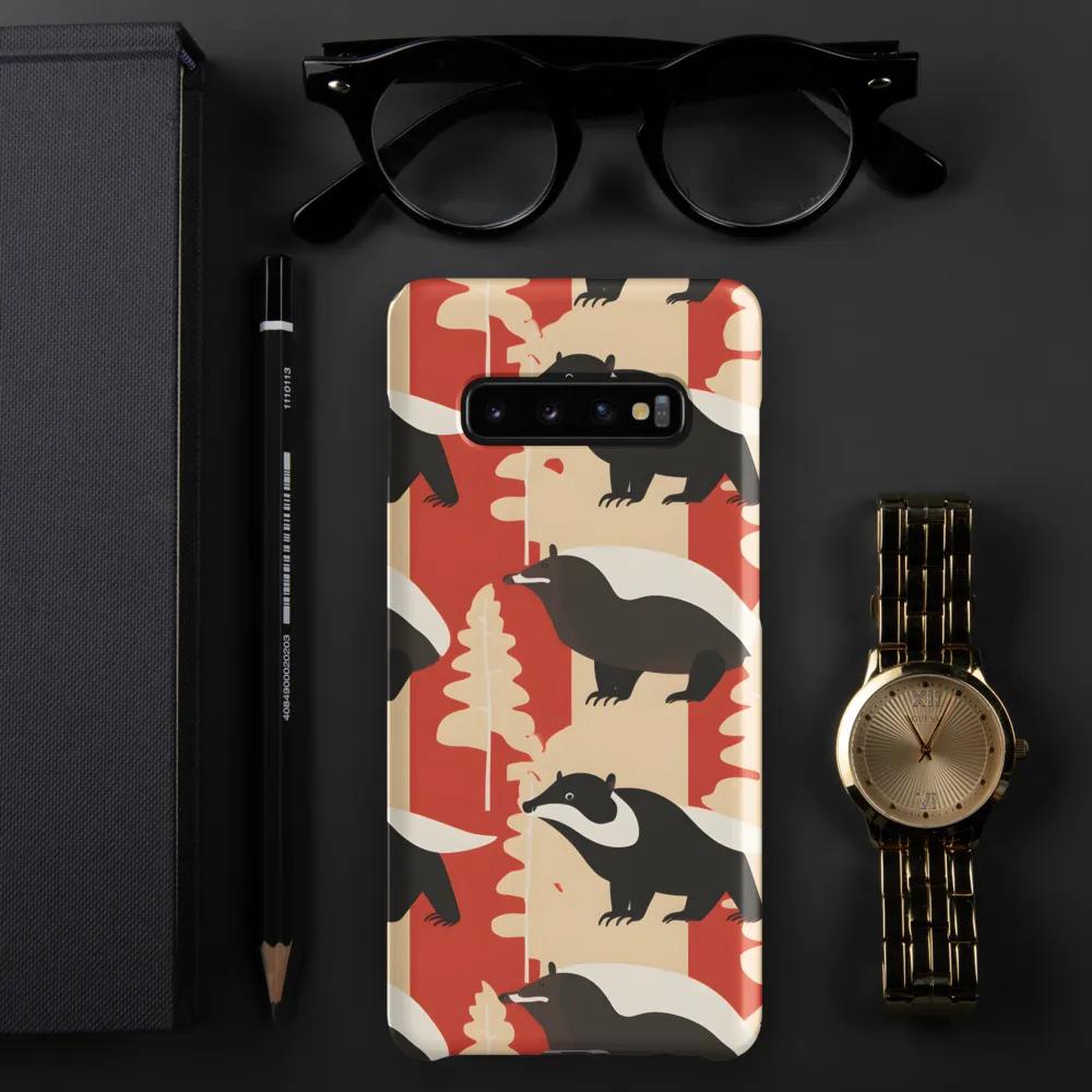 Wildlife Pattern: The Badger Tale