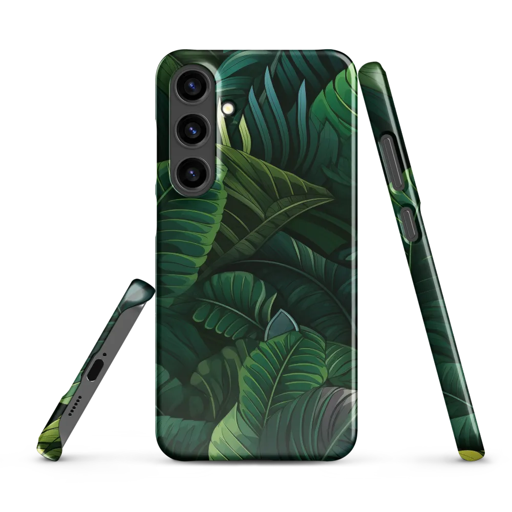 Lush Canopy: A Tropical Foliage Study