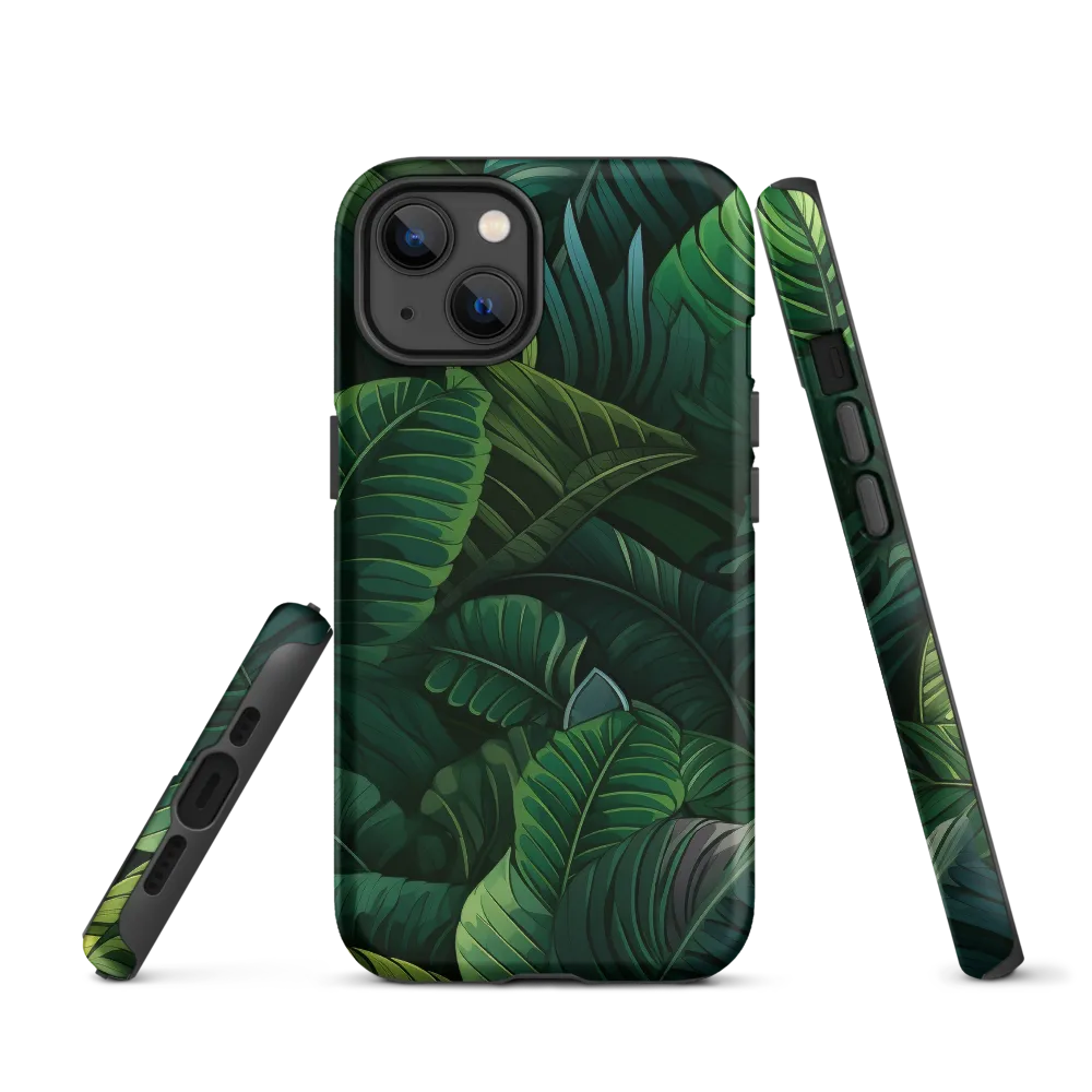 Lush Canopy: A Tropical Foliage Study