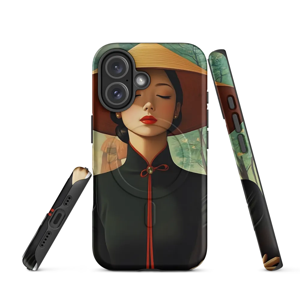 Elegance in Tranquility | Phone Case |  16 | MagSafe® Tough Case | Matte