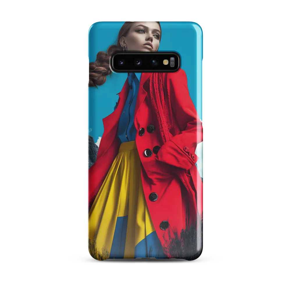 Vibrant Elegance | Phone Case |  S10 Plus | Snap Case | Glossy