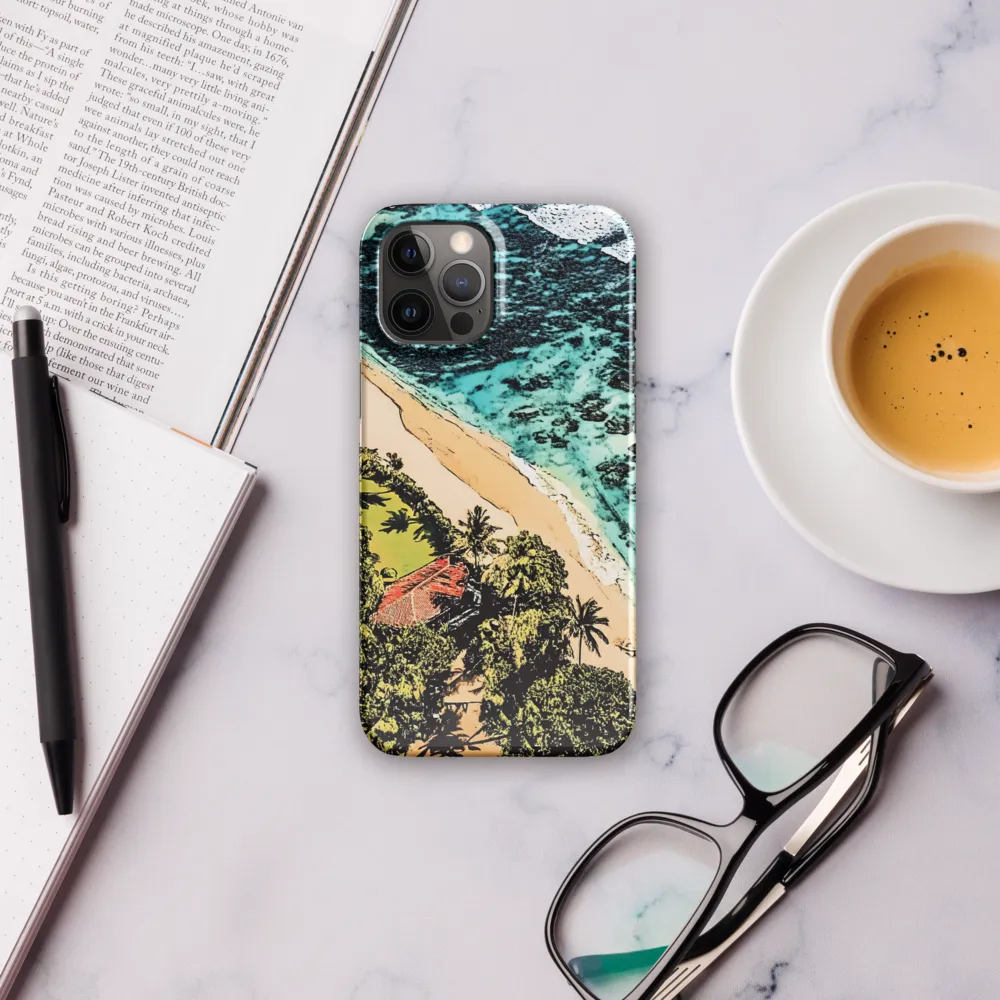 Aerial Serenity: Coastal Escape | Phone Case |  12 Pro Max | Snap Case | Glossy