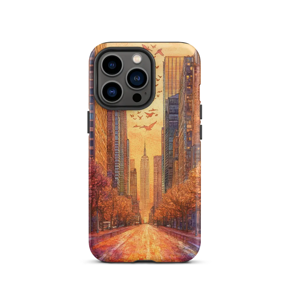 Urban Serenity at Dusk