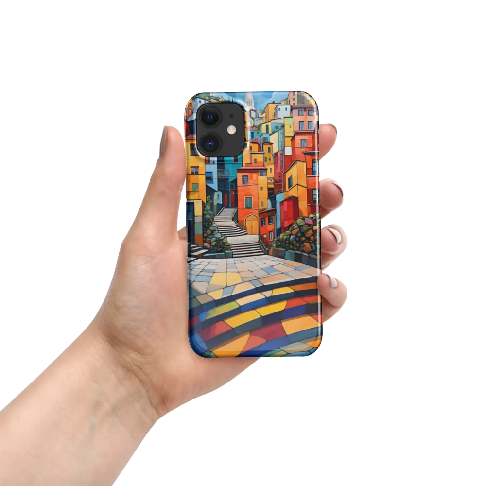 Vibrant Village: A Cubist Journey