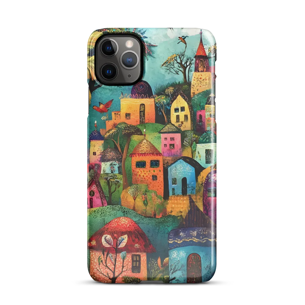 Whimsical Village Harmony | Phone Case |  11 Pro Max | Snap Case | Glossy