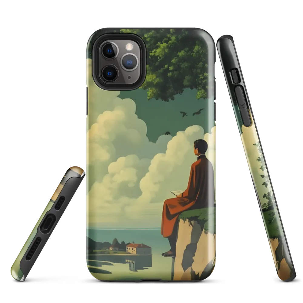 Meditation at the Edge of Serenity | Phone Case |  11 Pro Max | Tough Case | Glossy