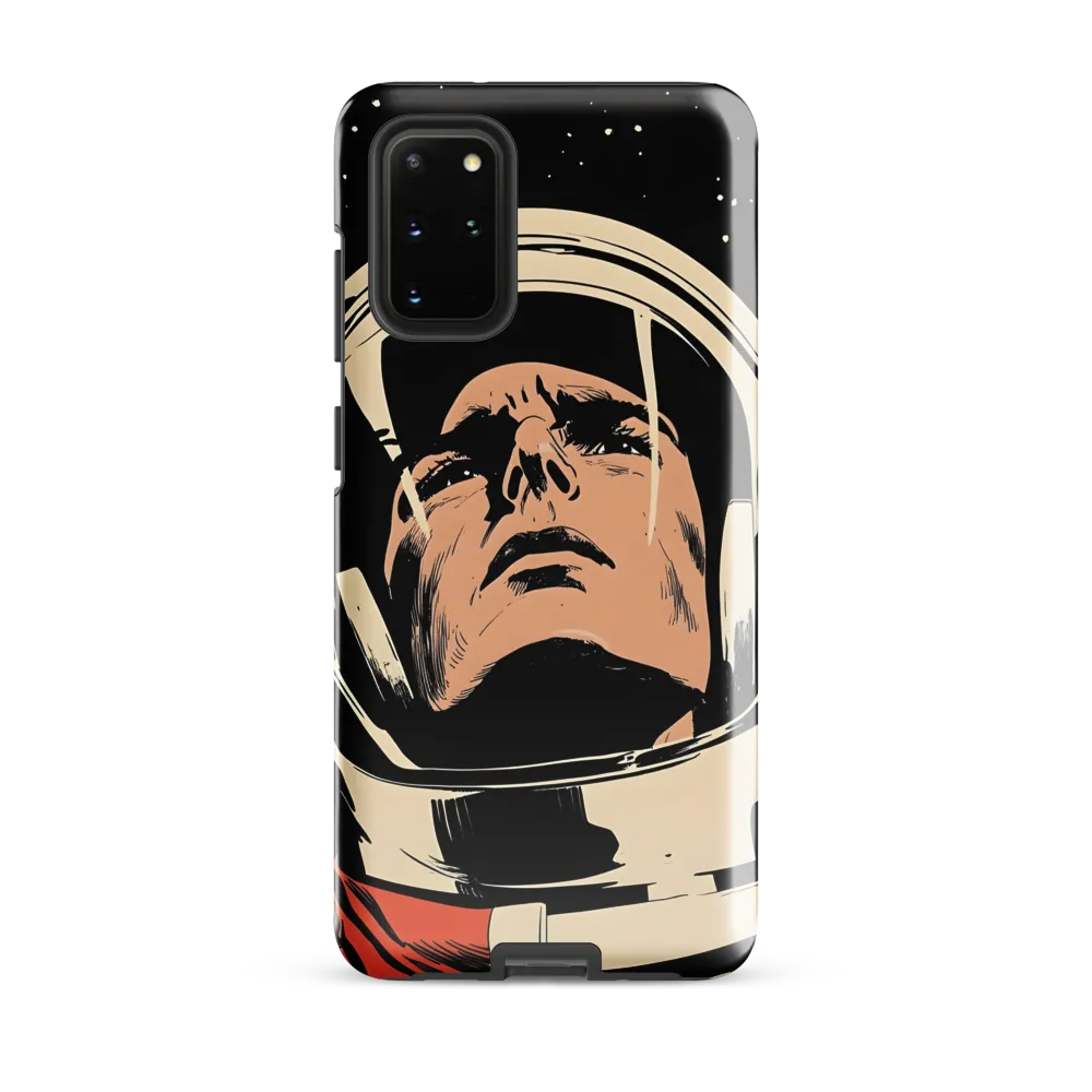 Gaze of the Astronaut | Phone Case |  S20 Plus | Tough Case | Glossy