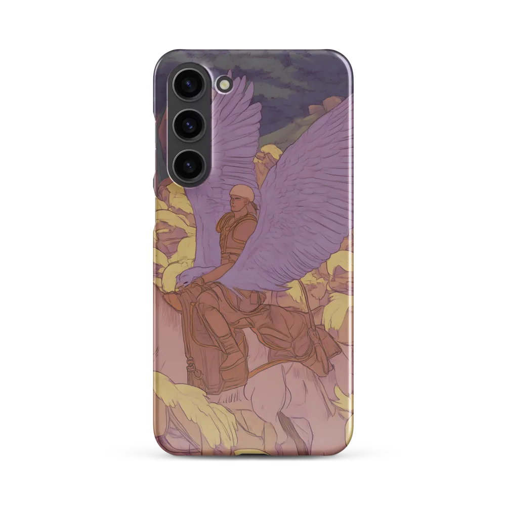 The Winged Guardian | Phone Case |  S23 Plus | Snap Case | Glossy