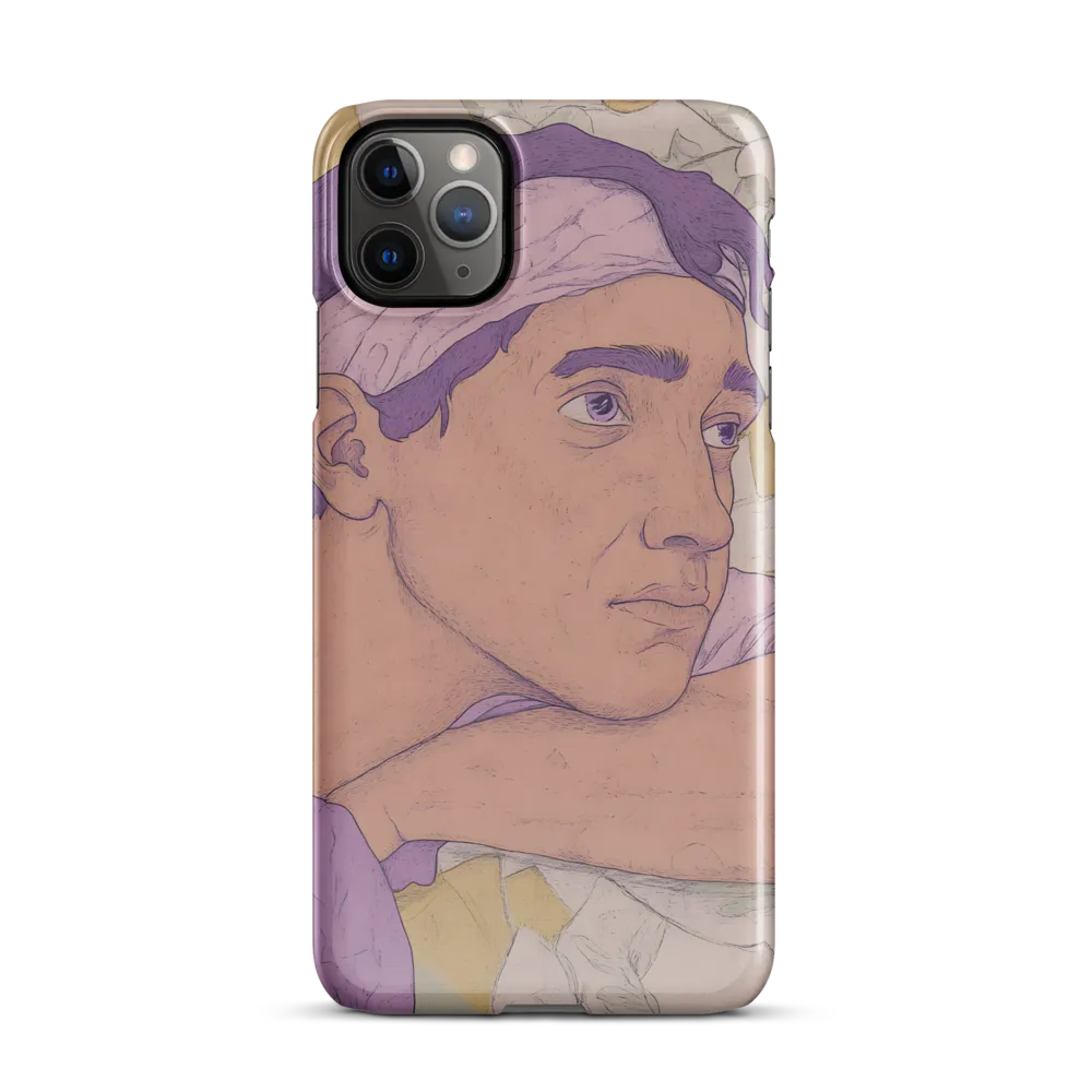 Contemplation in Pastel Hues | Phone Case |  11 Pro Max | Snap Case | Glossy