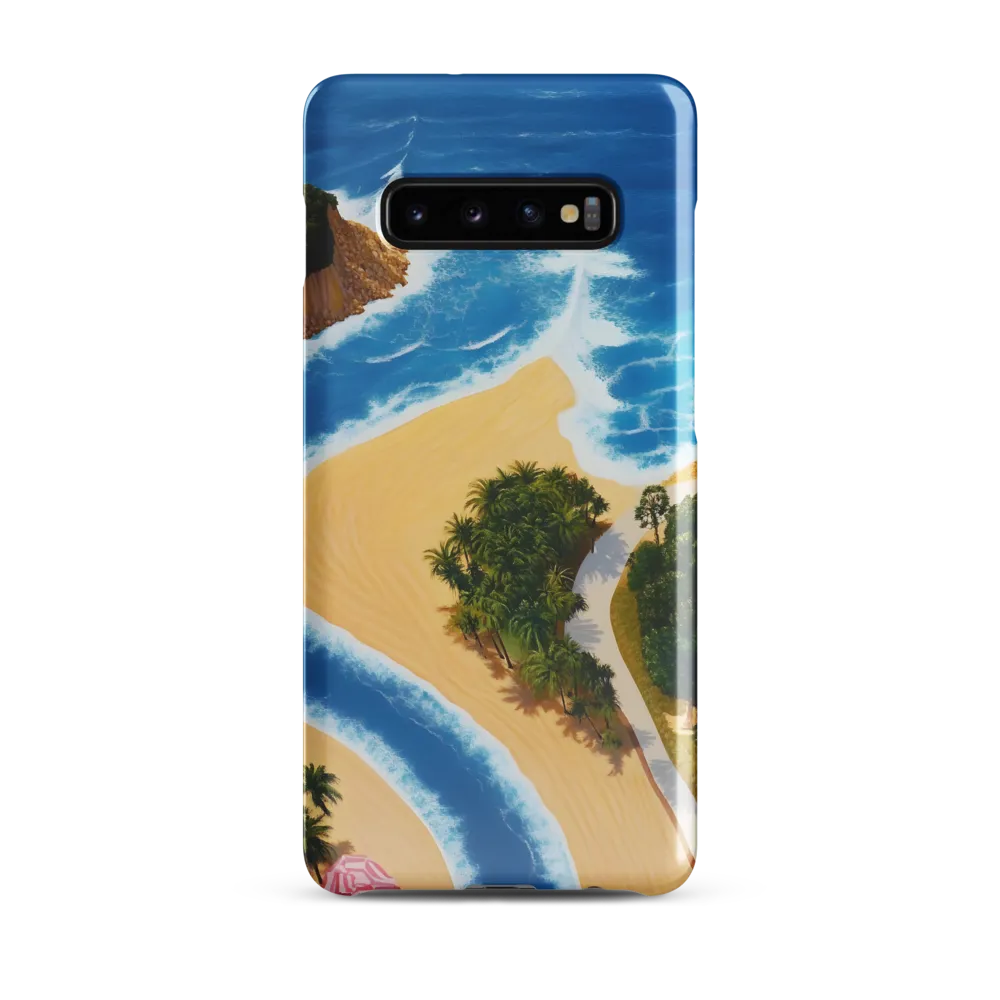 Tropical Serenity | Phone Case |  S10 Plus | Snap Case | Glossy