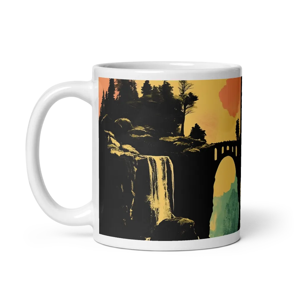 The Enchanted Bridge | Mug with White inside | 11 oz