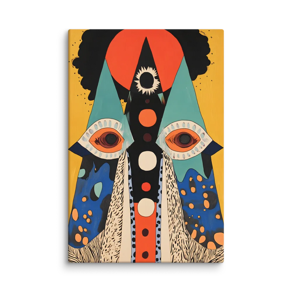 Visages of Vibrancy | Canvas | 32″×48″