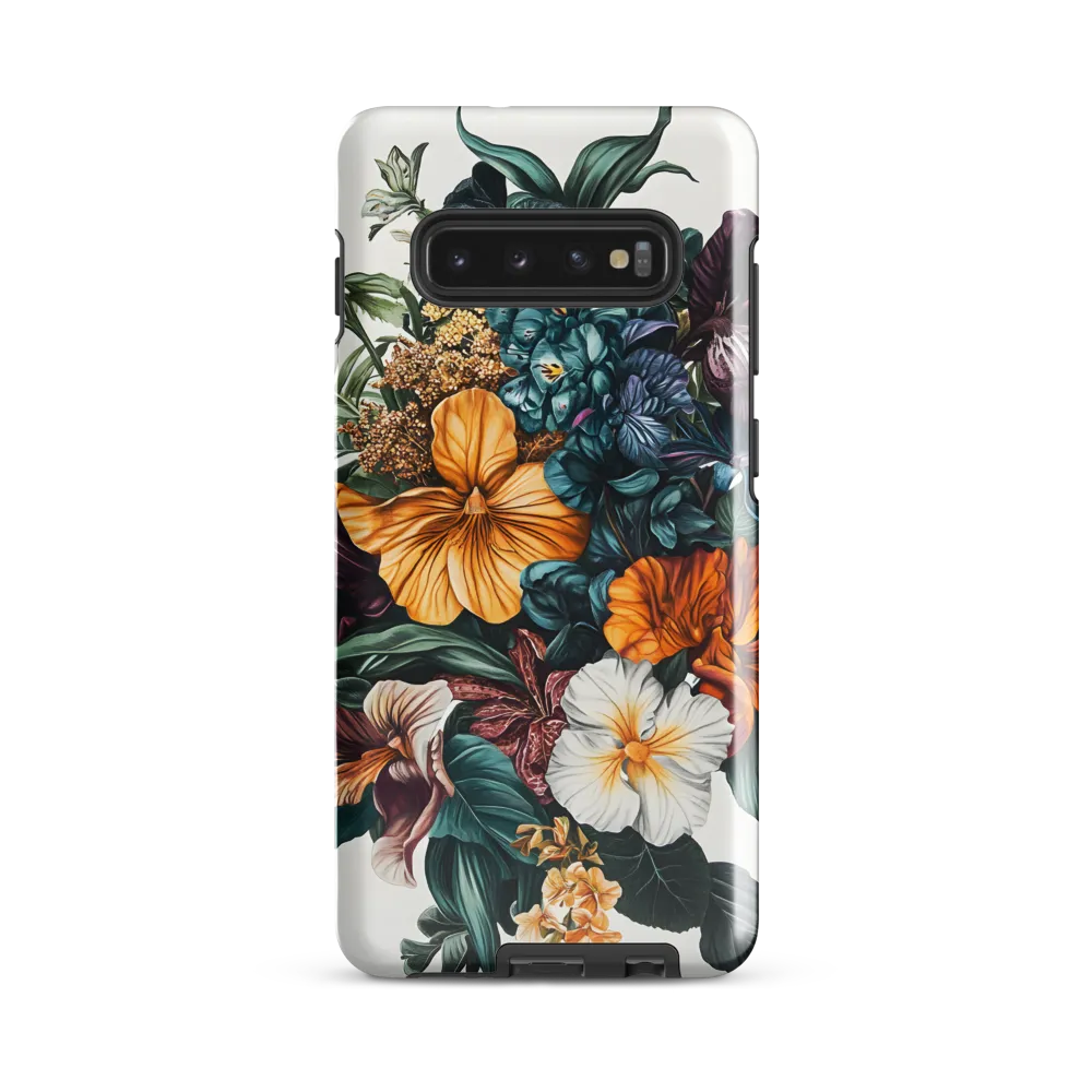 Floral Symphony | Phone Case |  S10 Plus | Tough Case | Glossy