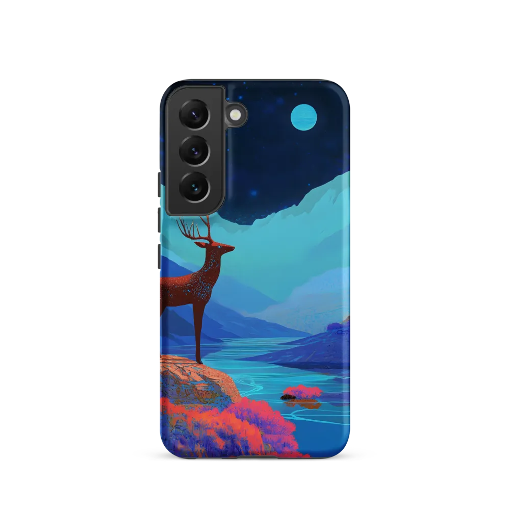 Cosmic Serenity: The Starlit Stag