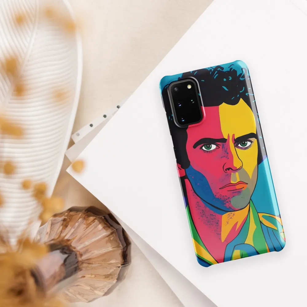 Electric Visage: A Portrait of Vibrance