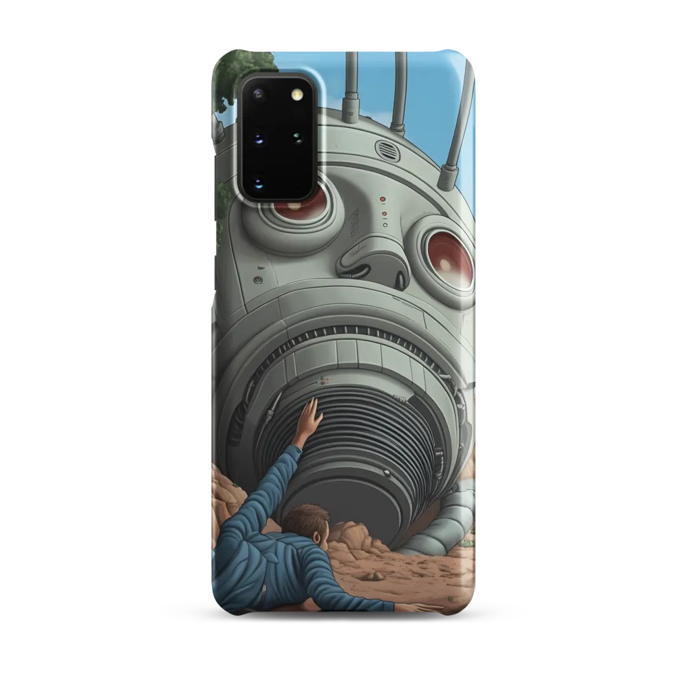 The Descent into Technological Abyss | Phone Case |  S20 Plus | Snap Case | Matte