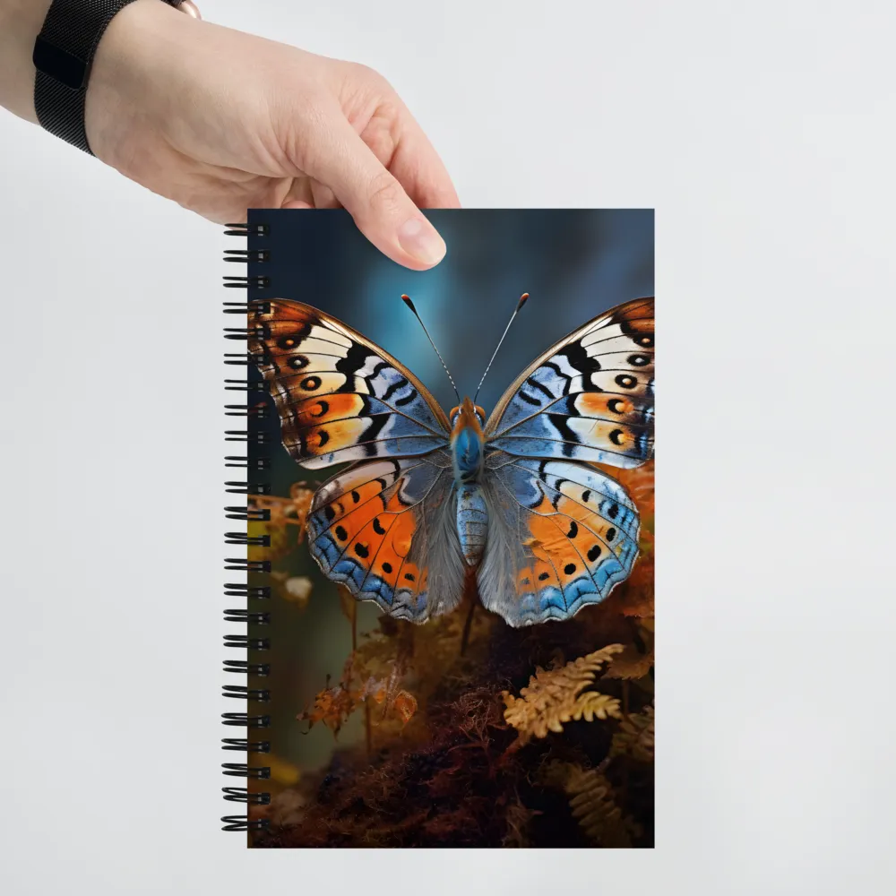 Harmony in Color: The Butterfly | Spiral Notebook