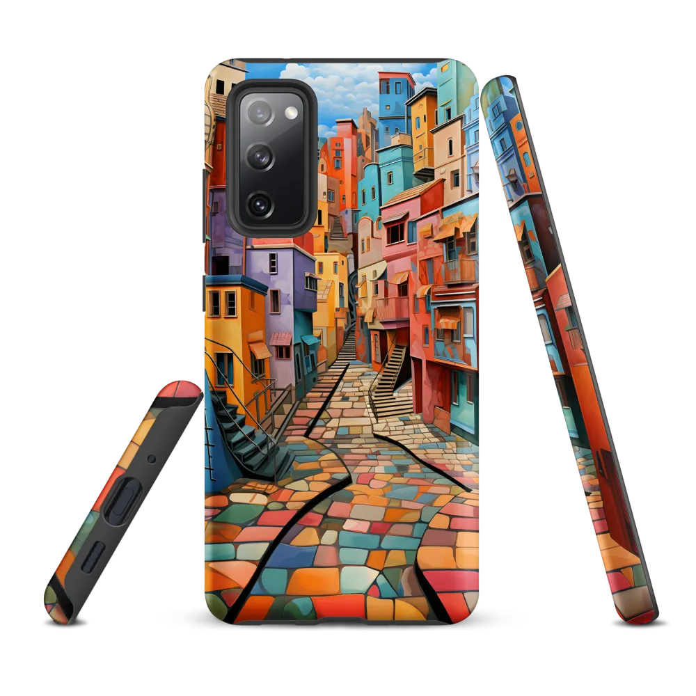 Vibrant Cityscape: A Kaleidoscope of Colors