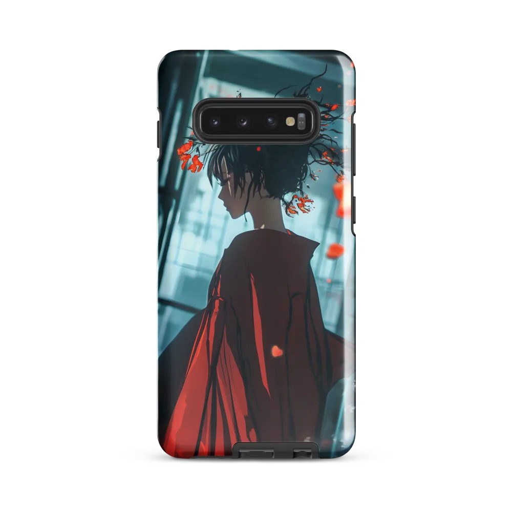 Floral Elegance | Phone Case |  S10 Plus | Tough Case | Glossy