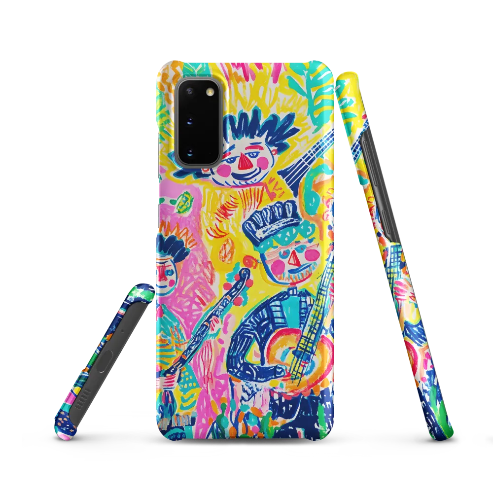 Joyful Duet: A Celebration of Music | Phone Case |  S20 | Snap Case | Matte