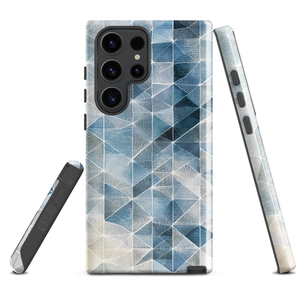 Geometric Harmony in Blue
