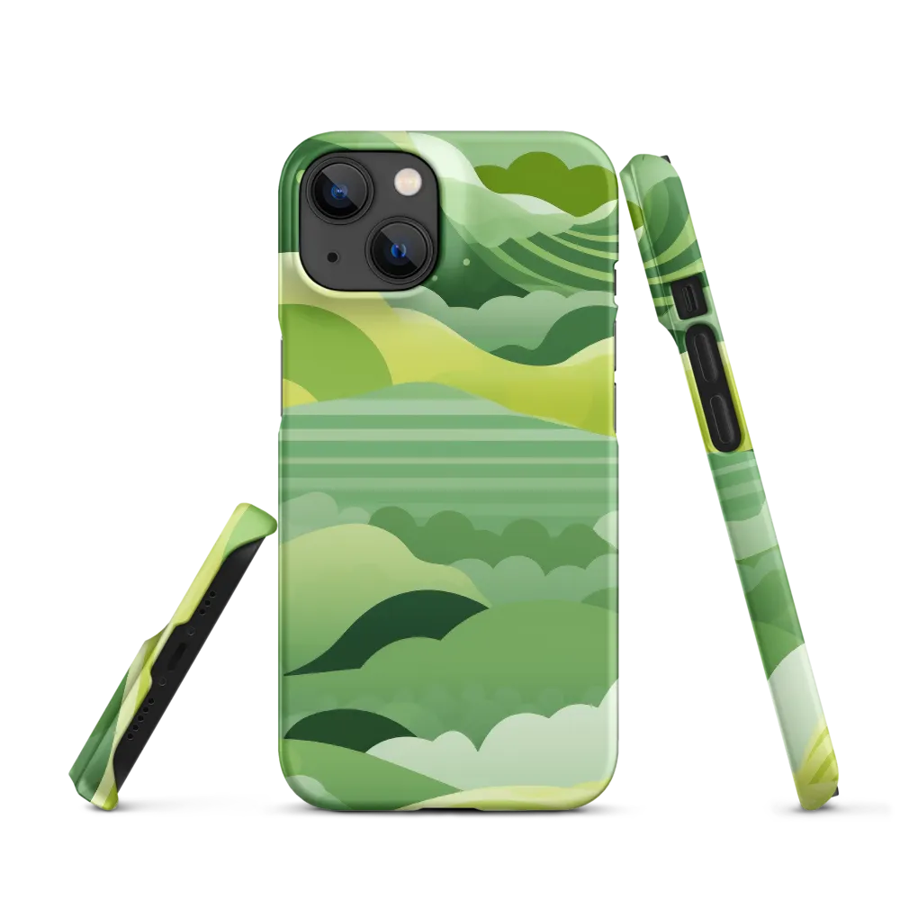 Tranquility in Green Waves