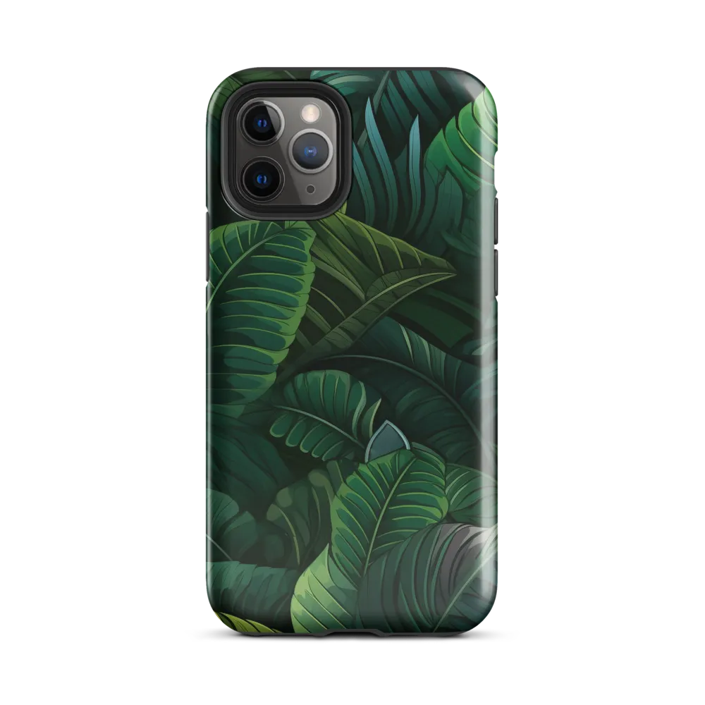 Lush Canopy: A Tropical Foliage Study