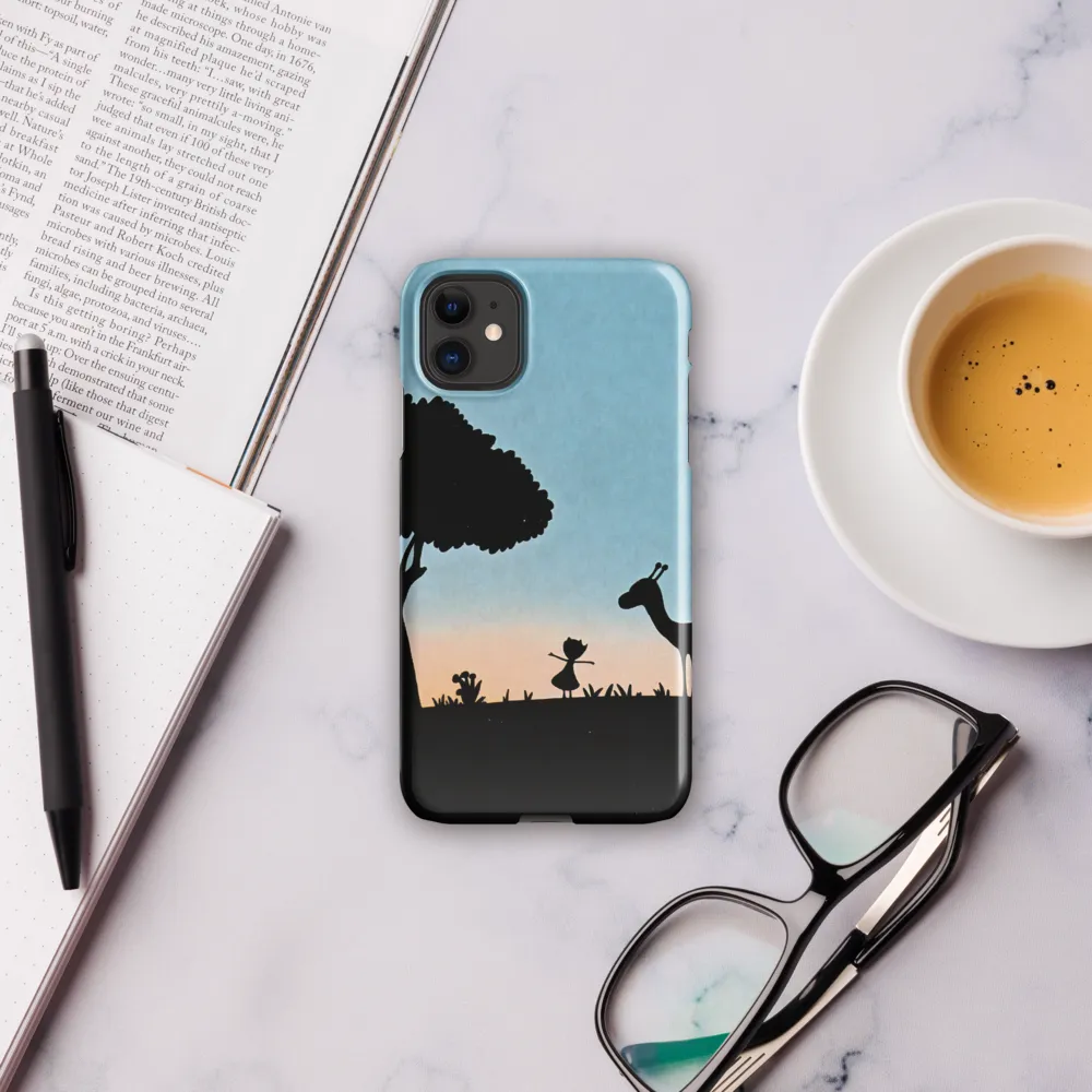 Curiosity in the Silhouette | Phone Case |  11 | Snap Case | Glossy