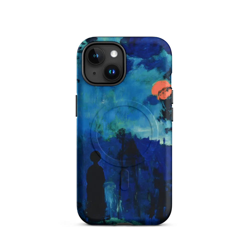 Solitude in Blue | Phone Case |  15 | MagSafe® Tough Case | Matte