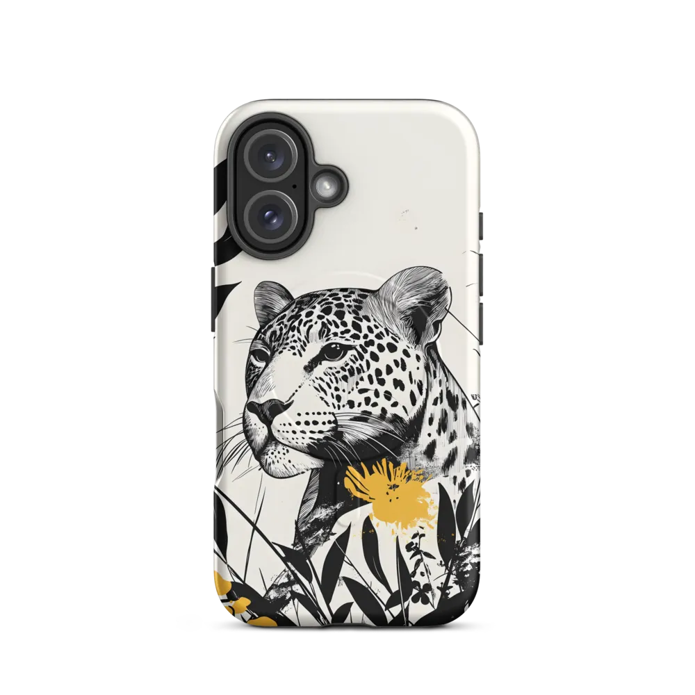 Majestic Leopard Amongst Flora