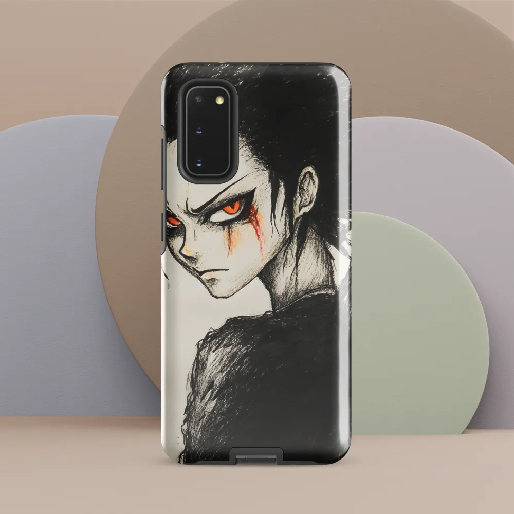 Fiery Defiance | Phone Case |  S20 | Tough Case | Glossy