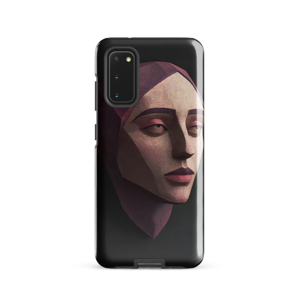 Geometric Elegance: A Contemporary Portrait