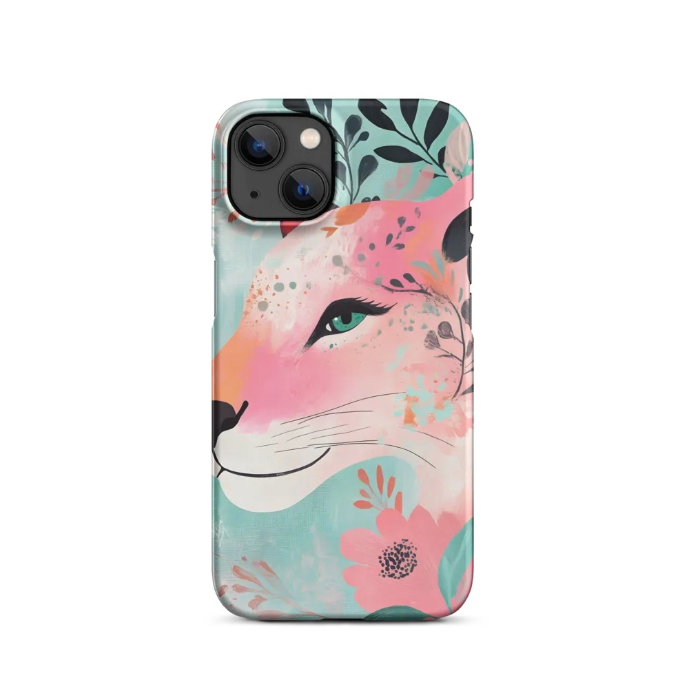 Whimsical Majesty: A Floral Lion