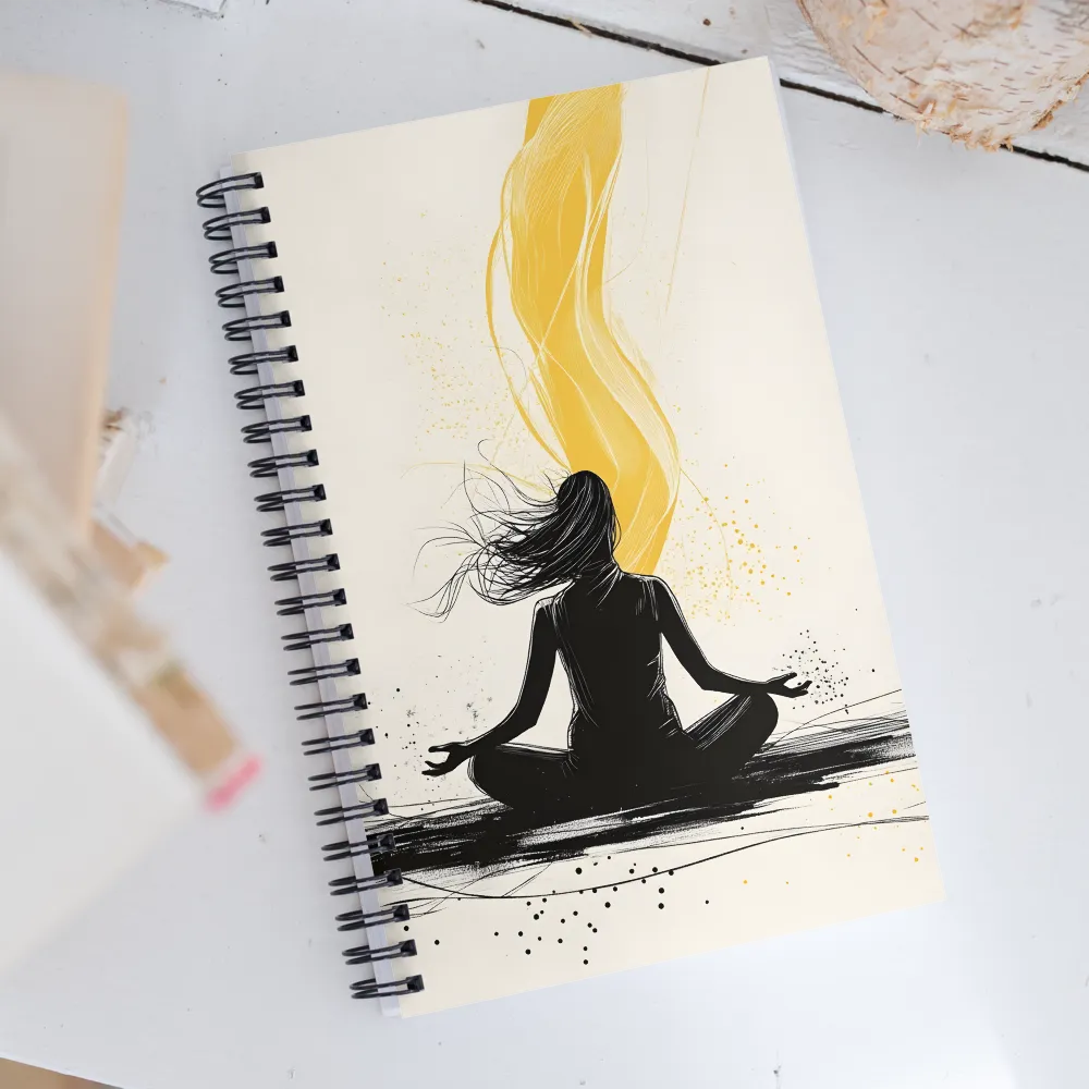 The Essence of Serenity | Spiral Notebook