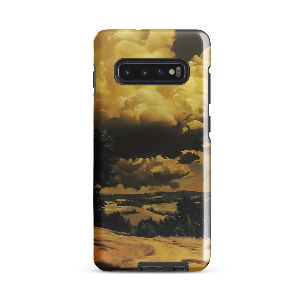 Golden Serenity in the Landscape | Phone Case |  S10 Plus | Tough Case | Glossy