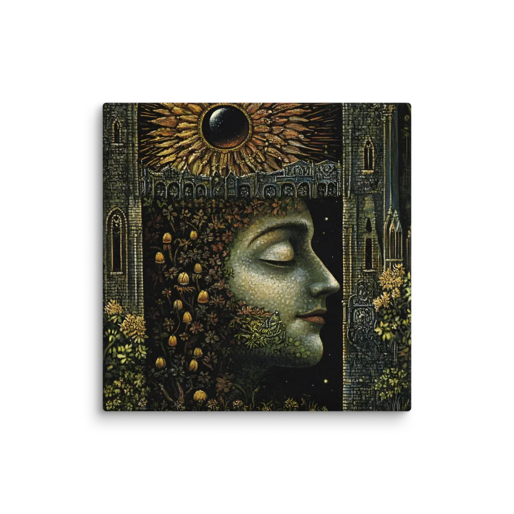 Nature’s Embrace: The Infinite Connection | Canvas | 18″×18″