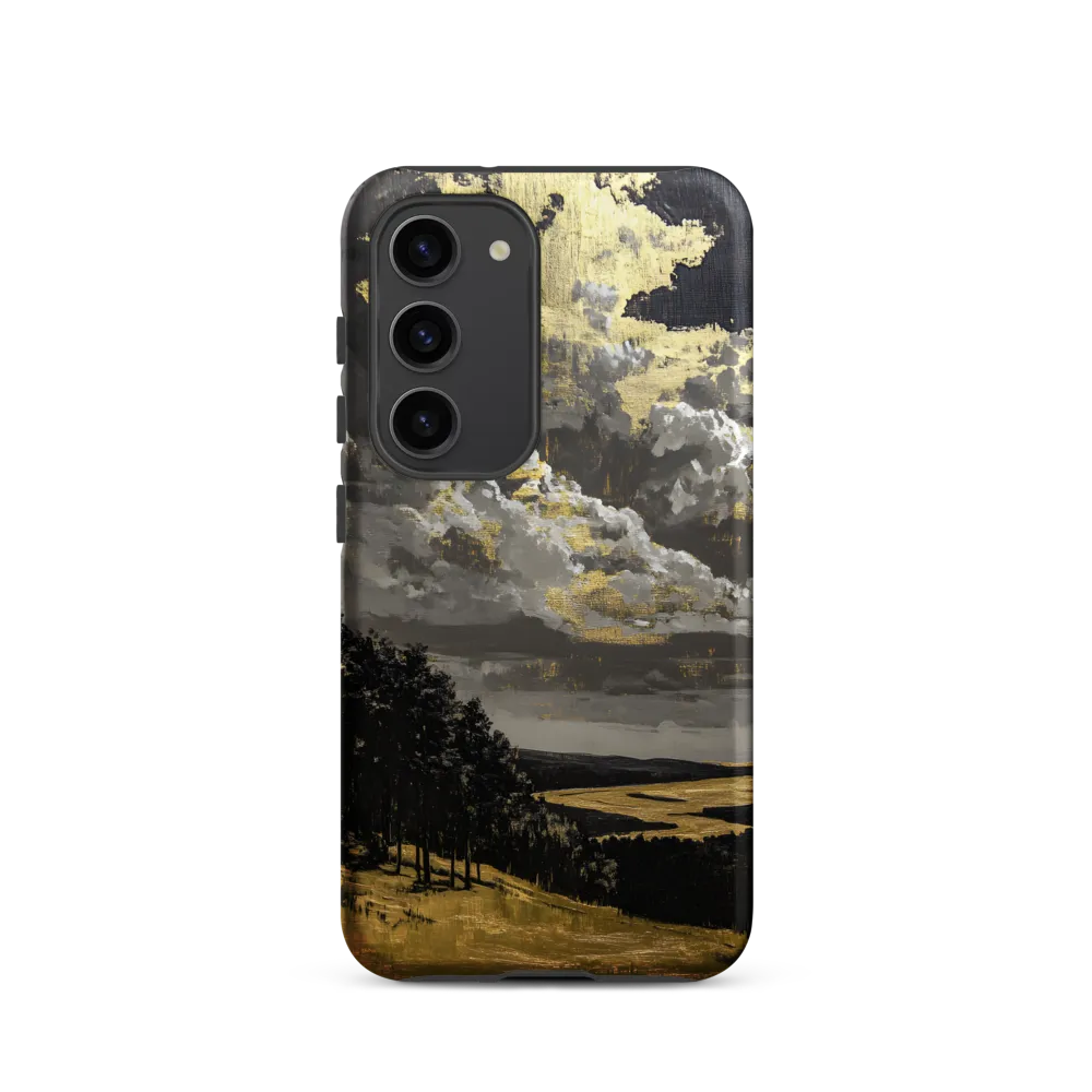 Golden Serenity in a Dramatic Sky | Phone Case |  S23 | Tough Case | Matte
