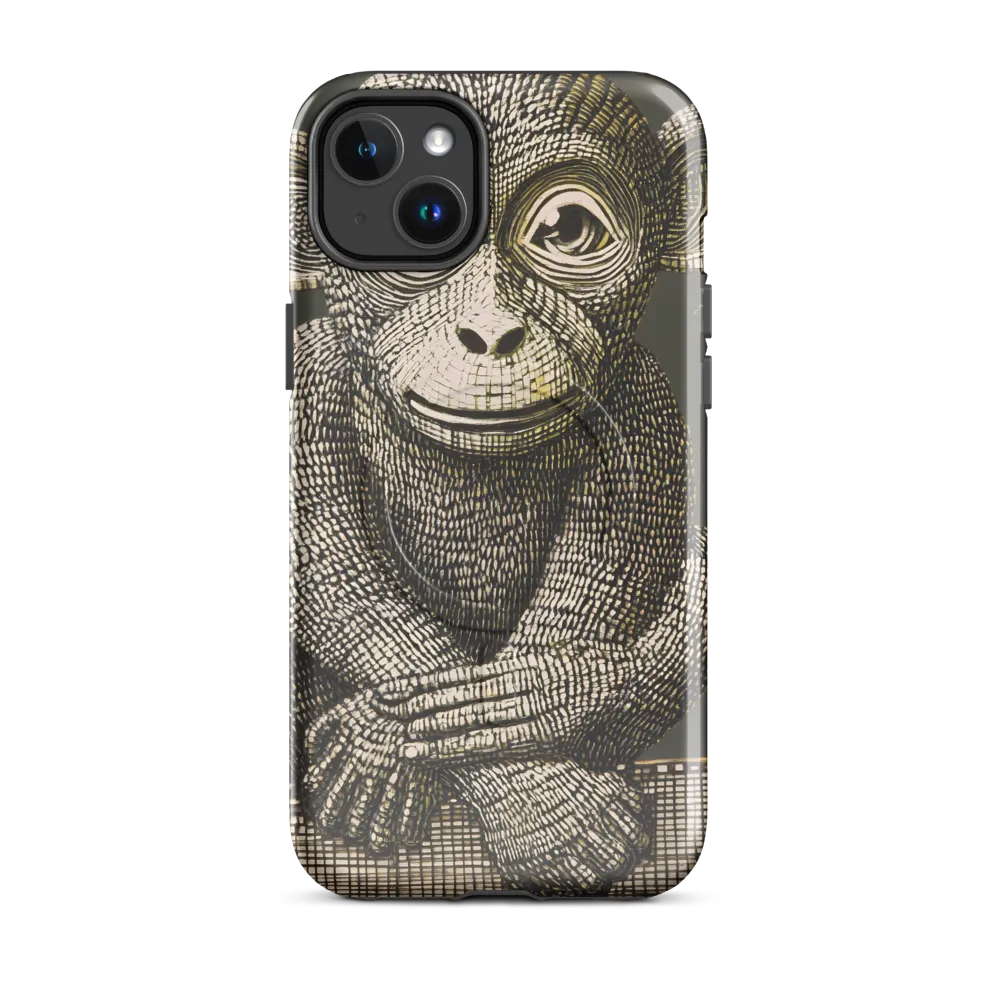 Intricate Primate Portrait