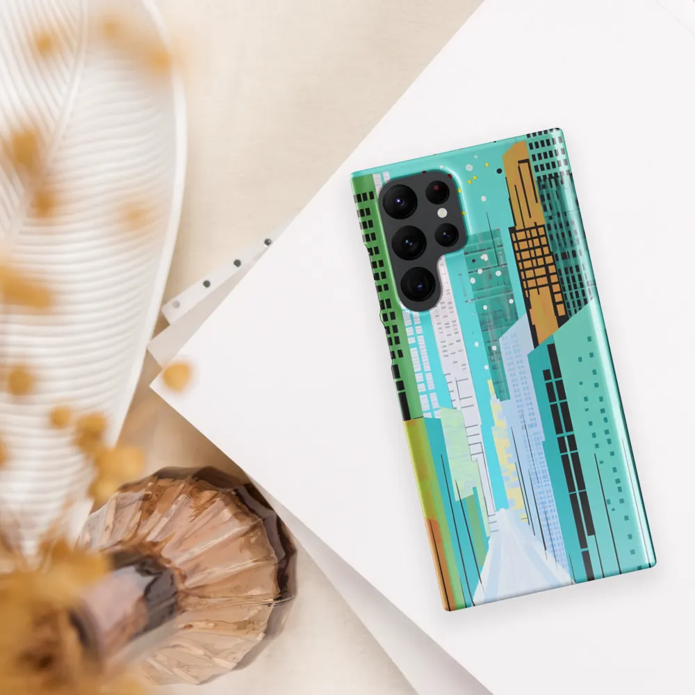 Urban Symphony in Turquoise