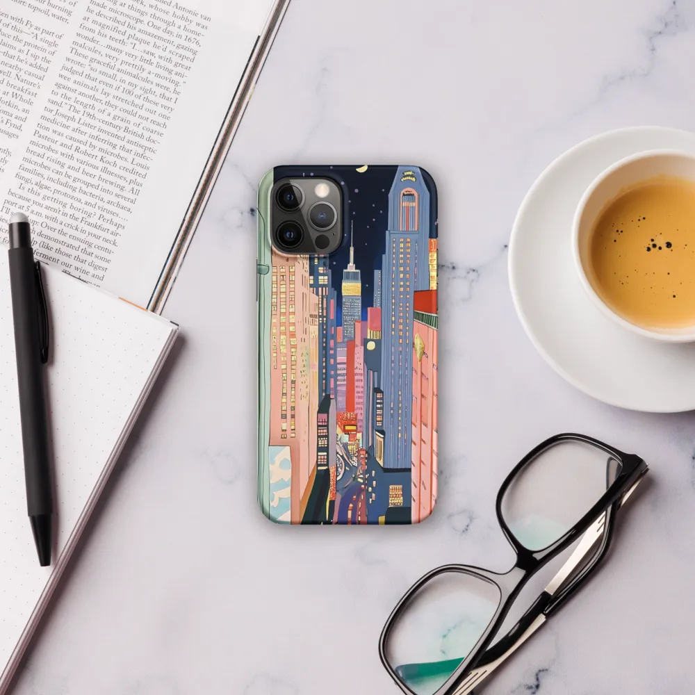 Urban Dreamscape: A Pop Art Night | Phone Case |  12 Pro | Snap Case | Matte