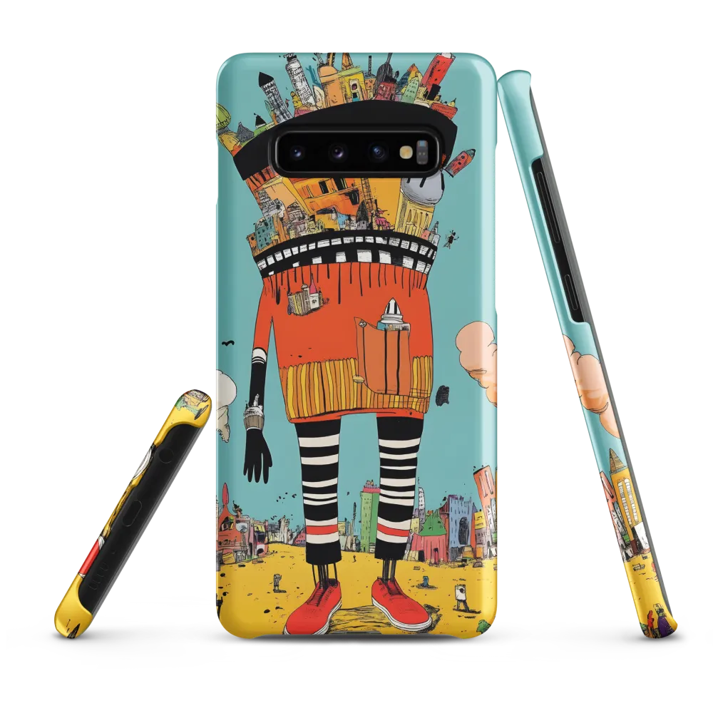 Urban Fantasia: A Whimsical Encounter | Phone Case |  S10 Plus | Snap Case | Matte