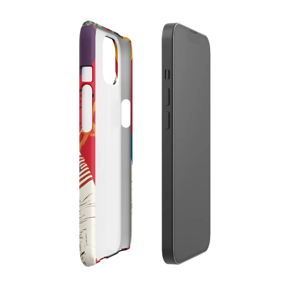 Cosmic Exploration: The Astronaut's Journey | Phone Case |  13 | Snap Case | Glossy