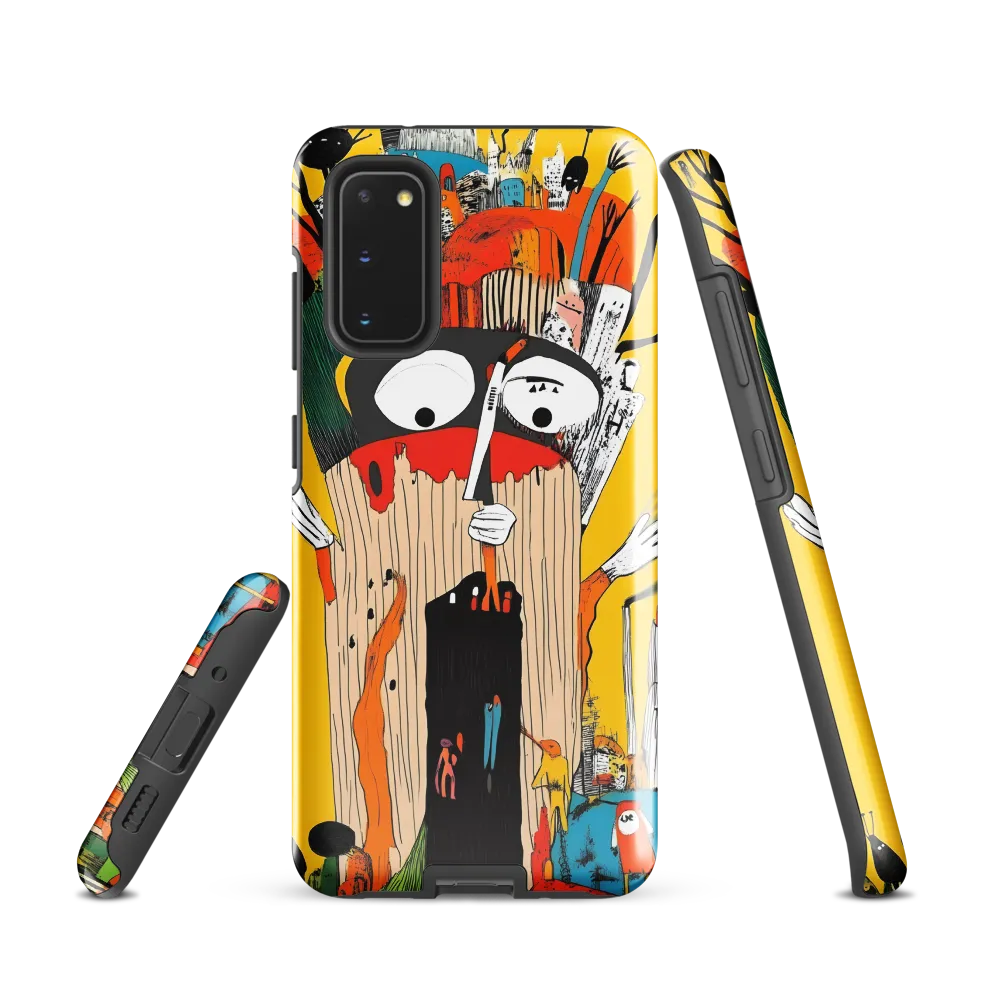 The Whimsical Tree of Imagination | Phone Case |  S20 | Tough Case | Glossy