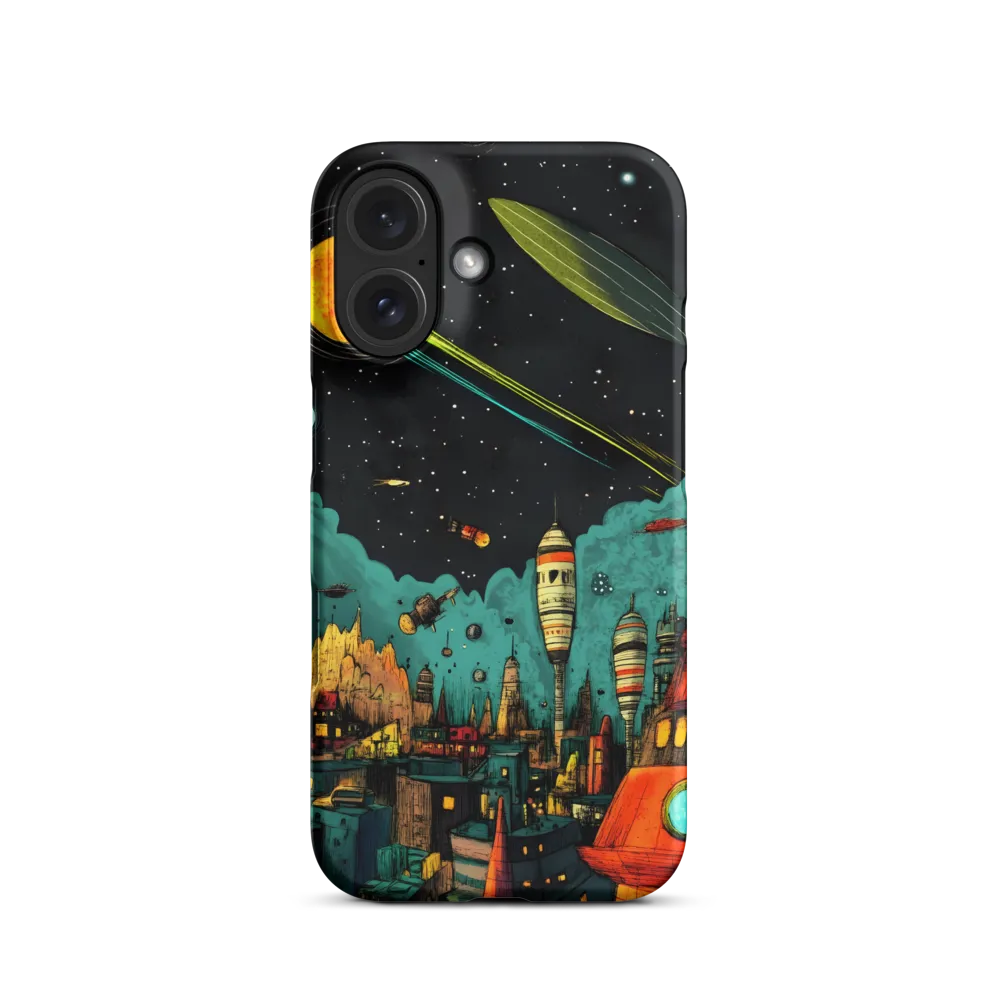 Galactic Cityscape: A Journey Through Imagination
