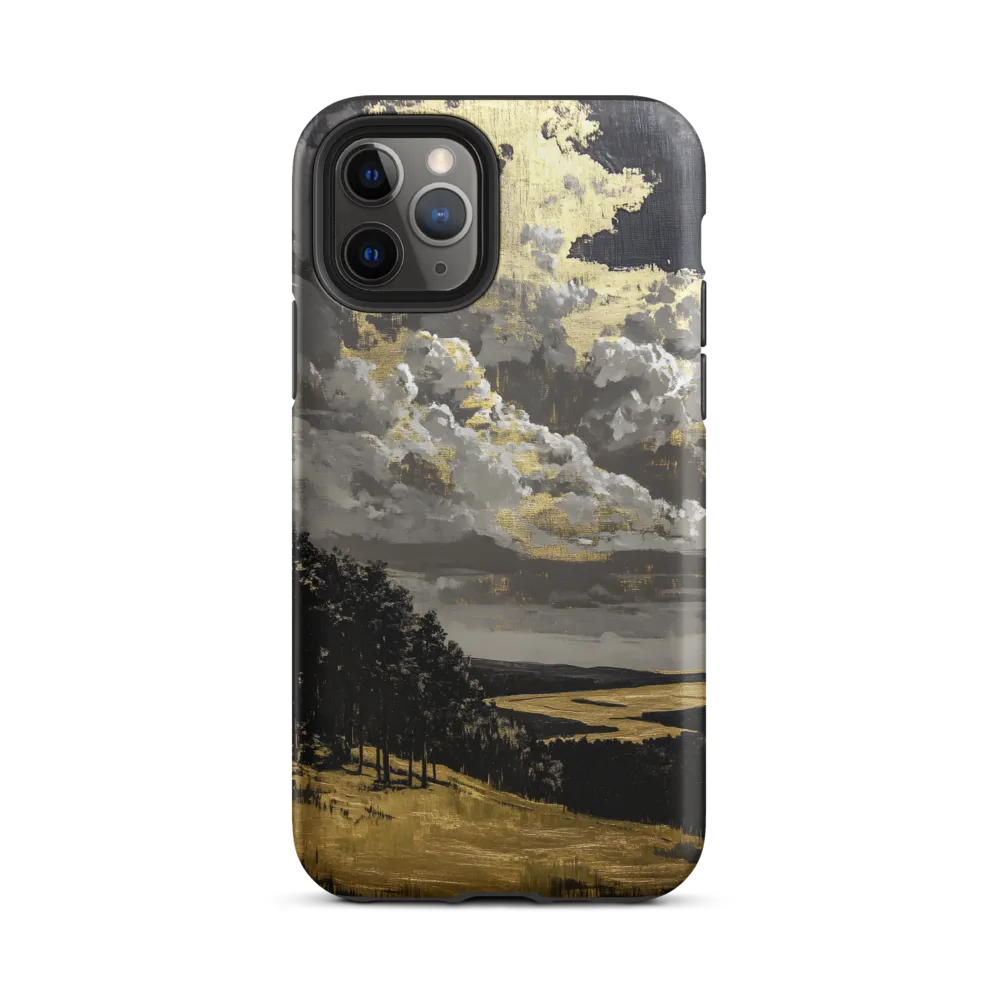 Golden Serenity in a Dramatic Sky | Phone Case |  11 Pro | Tough Case | Matte