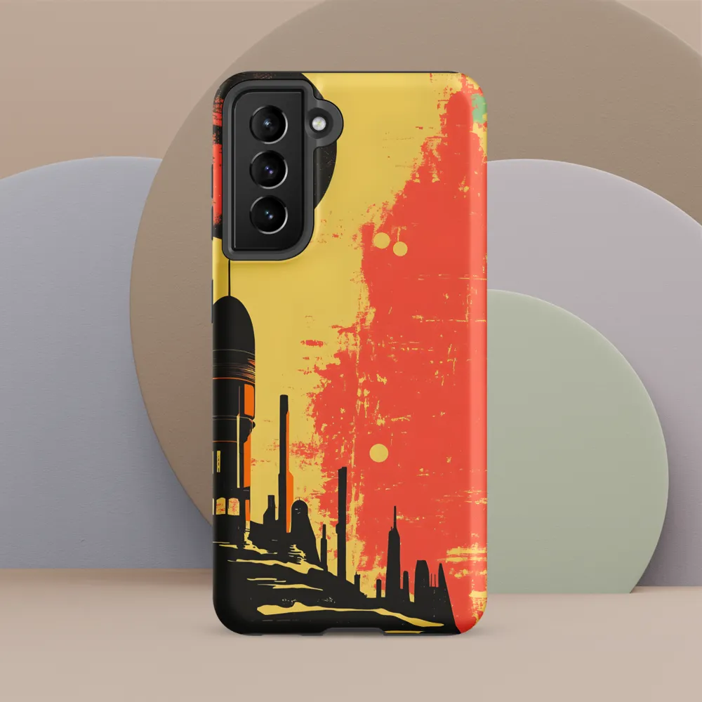 Journey to the Stars: A Retro-Futuristic Landscape