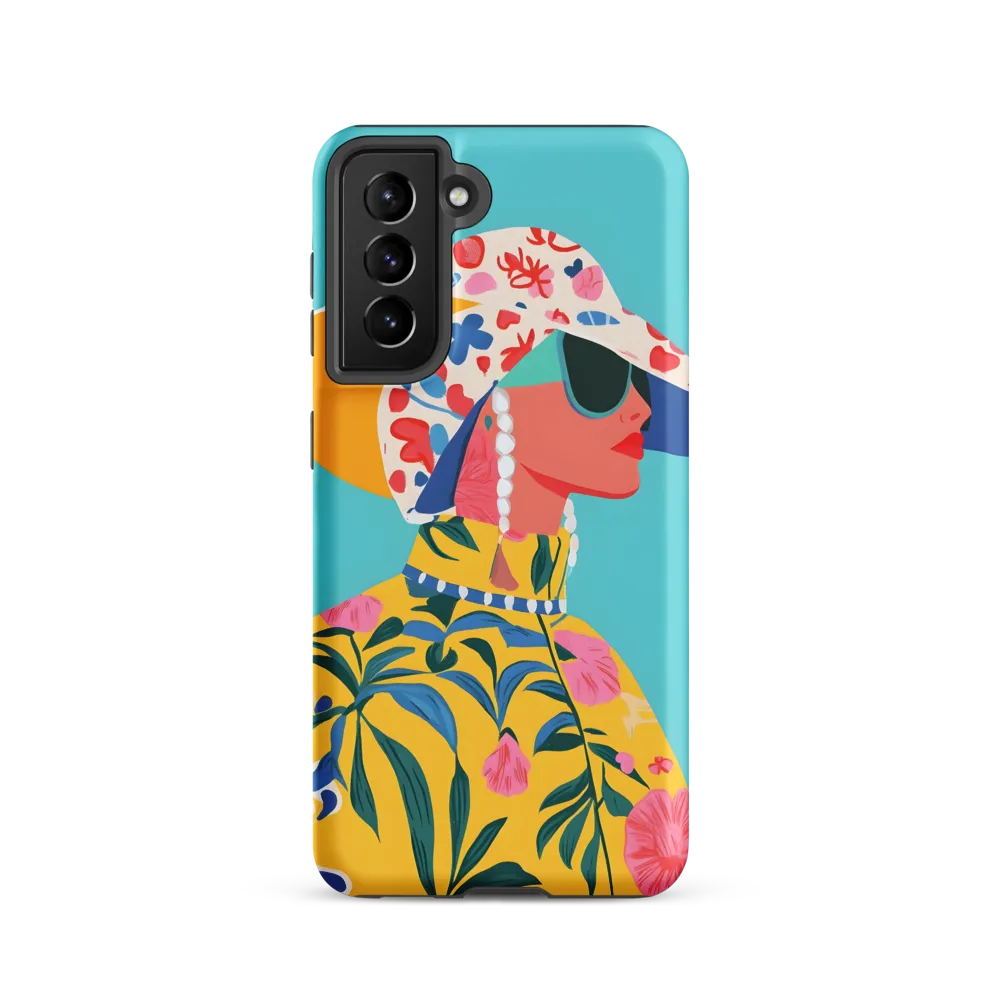 Tropical Confidence: A Fashion Portrait