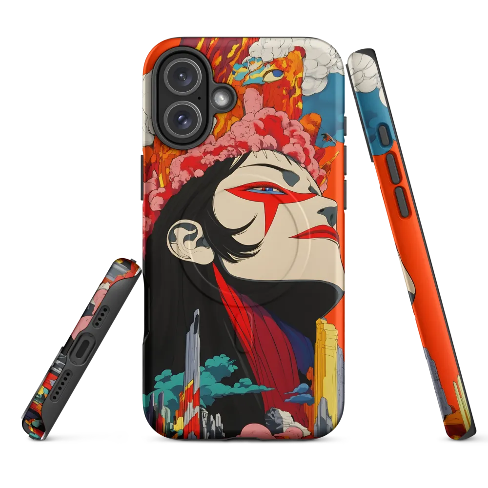 Eruption of Power | Phone Case |  16 Plus | MagSafe® Tough Case | Matte