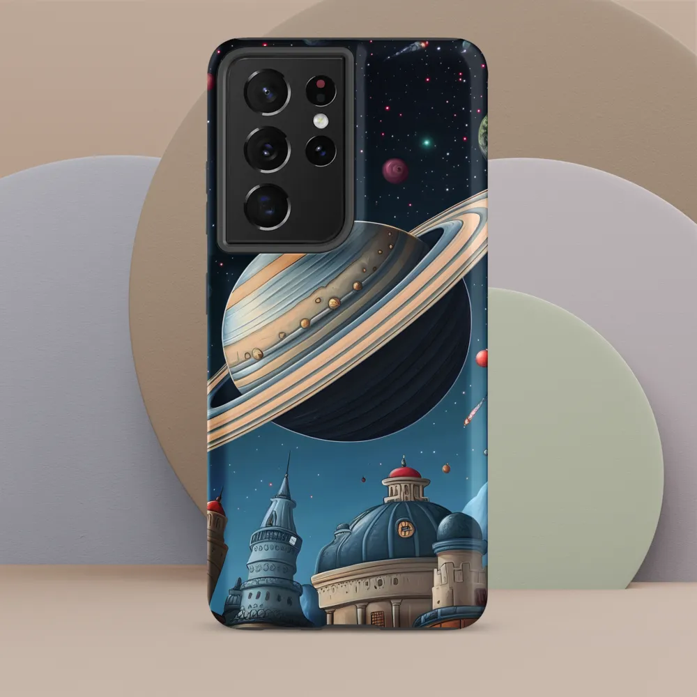 Celestial Cityscape: Wonders of the Cosmos