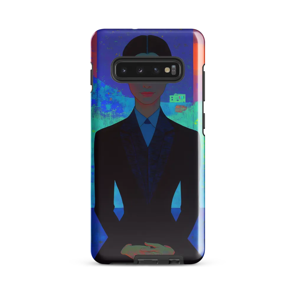 Serenity in Reflection | Phone Case |  S10 Plus | Tough Case | Glossy